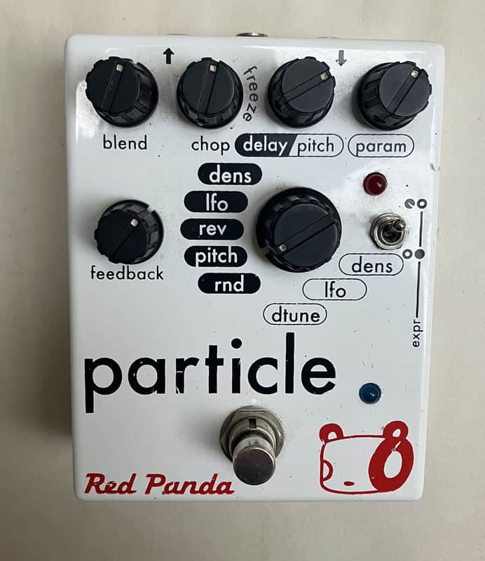 Red Panda Particle Granular Delay 2010s - White image 1