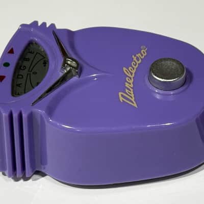 Danelectro Mini Pedal Chromatic Tuner 1999 Purple Food Series image 7