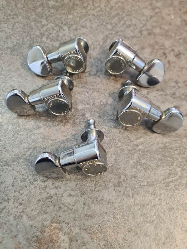 Vintage Grover USA Futura Pat Pending Machine Head Tuners 1960s image 1