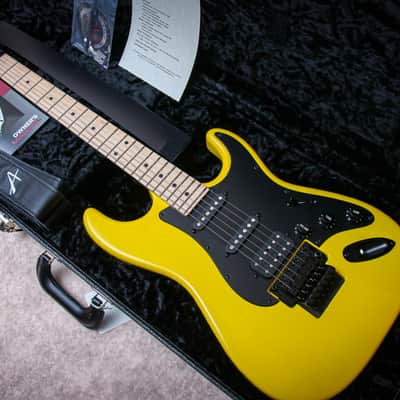 TOM ANDERSON USA Guitar Works Icon Classic "Corvette Yellow + Maple" (2024) image 1