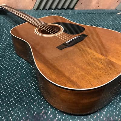 Vintage 1980s Sigma DM-3M Acoustic Dreadnought with Hardshell Case image 12