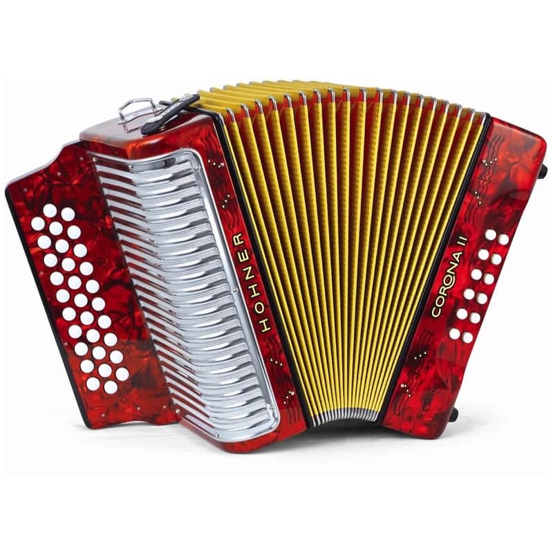Hohner Corona II Accordion G/C/F Keys image 1