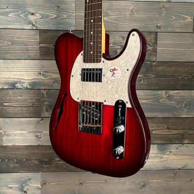 G&L Tribute ASAT Classic Bluesboy Semi-Hollow - Redburst image 1