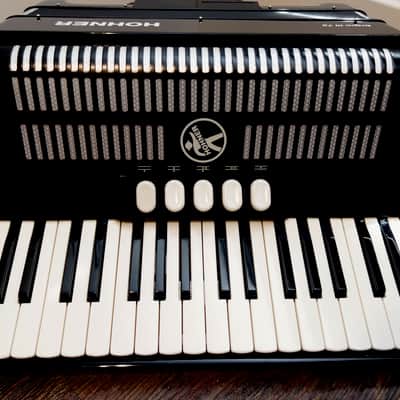 Hohner Bravo III 72 Accordion 2010s - Black image 2