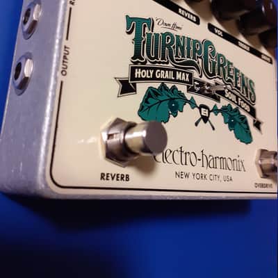 Electro-Harmonix Turnip Greens Multi-Effect 2016 (Holy Grail Max Reverb & Klon-style Overdrive) image 8