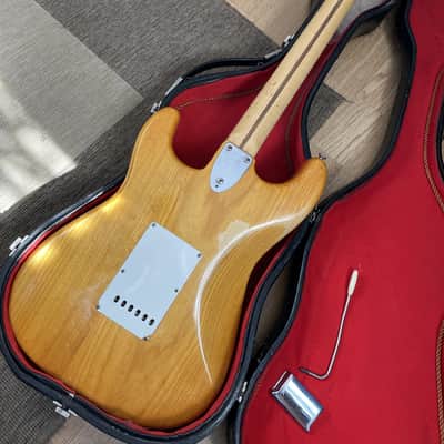 100% Original 1974 Fender Stratocaster very rare Natural + Rosewood combo image 5