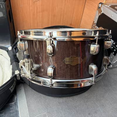 Tama SP1465H 14”x6.5” Simon Phillips Monarch Signature Bubinga/Maple Snare Drum image 4