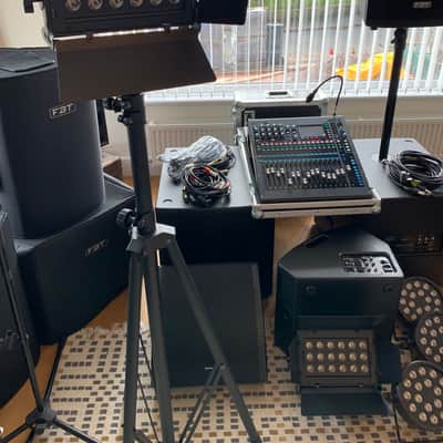 Band PA System & Desk (FBT / Allen & Heath) Full System With Lighting & Monitors image 21