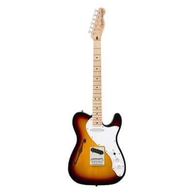 Squier Affinity Telecaster Thinline 3TS 3-Color Sunburst - Electric Guitar image 1