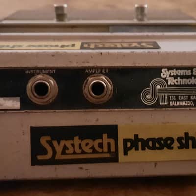 Really Rare Systech Phase Shifter Guitar Pedal 1970s image 5