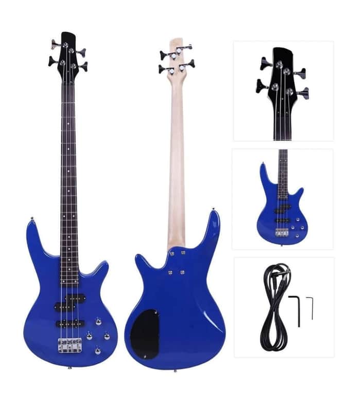 New Glarry Electric GIB Bass Guitar 4 String Right Handed for Beginner School Band image 1