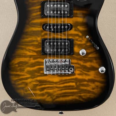 Ibanez GRX70QA Gio Electric Guitar - Sunburst image 1