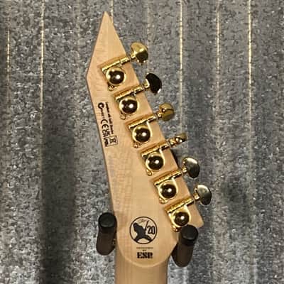 ESP LTD Alexi Laiho Arrowhead SE Black Yellow Pinstripe Guitar & Case USED #1975 image 7