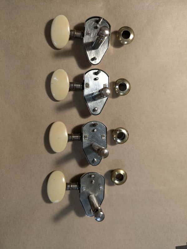 1963 Van Ghent Burns Artist Bass Machine Heads - Classic Vintage Sound