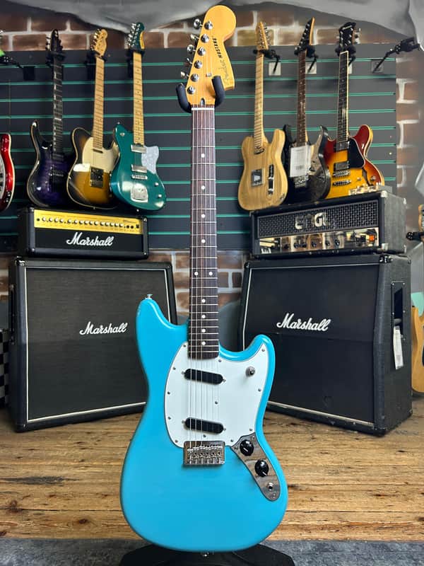 Fender Player II Mustang Aquatone Blue 2024 Electric Guitar