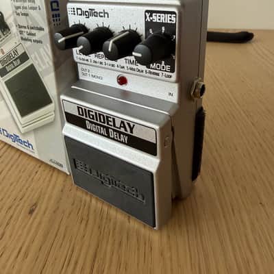 DigiTech Digidelay Digital Delay 2002 - 2015 - Silver - Effect - Pedal - Stompbox image 2