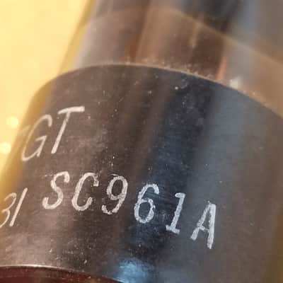 Ken-Rad VT-231 tNOS AT1000 TESTED Vacuum Tube greyglass black glass WWII military JAN-CKR-6SN7-GT dual triode 1941-1946 image 13
