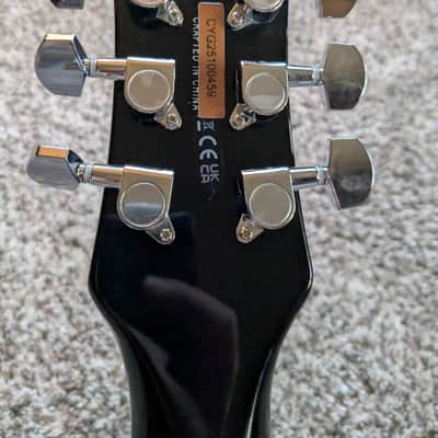 Gretsch G5222 Electromatic Double Jet BT with V-Stoptail 2022 - Present - Black image 11