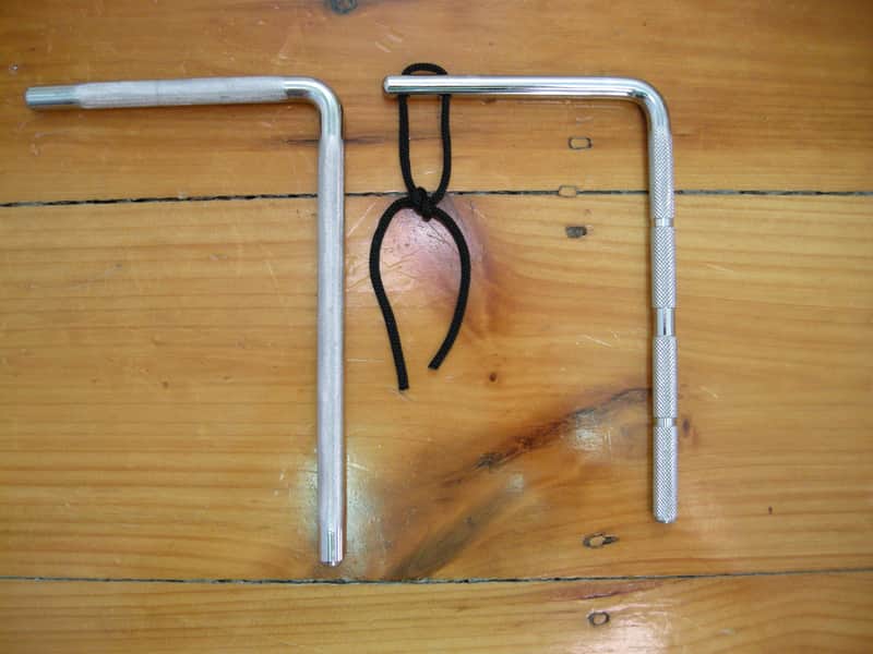MEINL MC-TRI  TRIANGLE  AND L ARM PERCUSSION HOLDER image 1