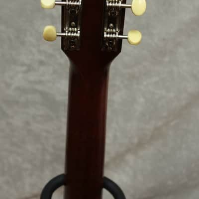 Stella Harmony F-66 USA made acoustic guitar with chipboard case image 7