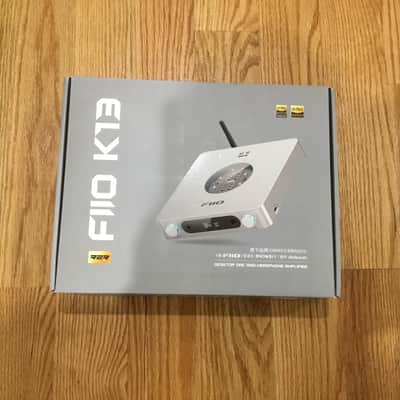 FiiO K13 R2R Desktop DAC & Headphone Amp, High-Fidelity 24Bit R2R DAC, Powerful 2400mW Output, LDAC Bluetooth Streaming, Dual Power Supply, 10-Band PEQ, Balanced XLR & RCA Audio Output (Silver) image 2