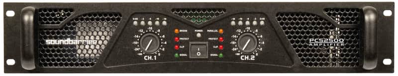 Soundbarrier Pro Amplifier PCS-2500 Professional Amplifier image 1