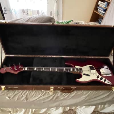 Fender Jazz Bass  ‘74 Reissue 1993  Candy Apple Red image 1