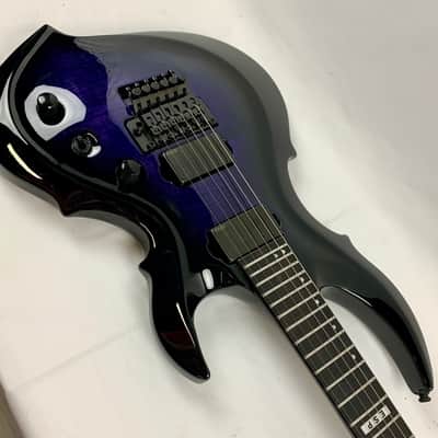 ESP E-II FRX FM Reindeer Blue RDB Electric Guitar B-Stock + Hardshell Case MIJ image 10