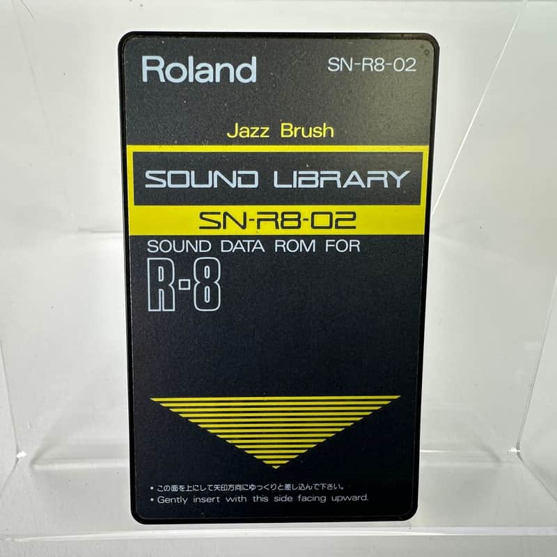 Roland SN-R8-02 Jazz Brush Sound Library PCM Expansion Card for R-8 image 1