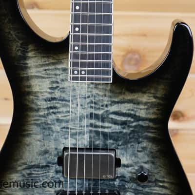 ESP LTD M-1001 NT QM - Charcoal Burst image 4