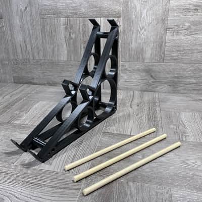 X2 ADDITION for KZcraftworks Two-Tier Stand - KORG Volca Series Modules - Color BLACK  ––– Add On To Your Stand