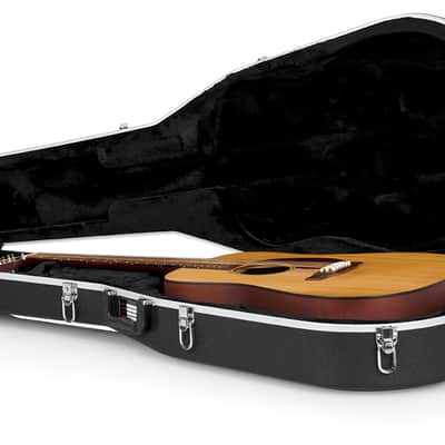 Gator GC Deluxe Molded Case for 12-String Dreadnought Guitars - Black image 2