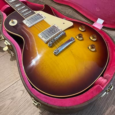 Gibson Custom Shop '58 Les Paul Standard Reissue 2019 - Present - Bourbon Burst Gloss image 2