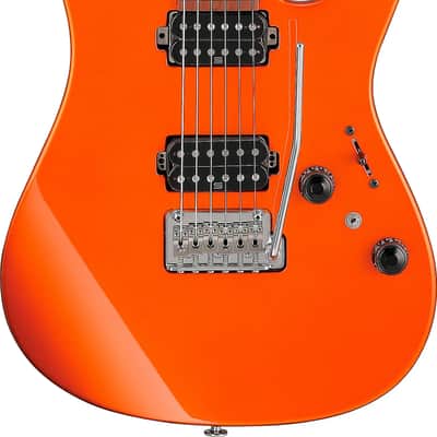 Ibanez AZ2402 Prestige Electric Guitar, Roasted Maple Fingerboard, Roadster Orange Metallic image 1