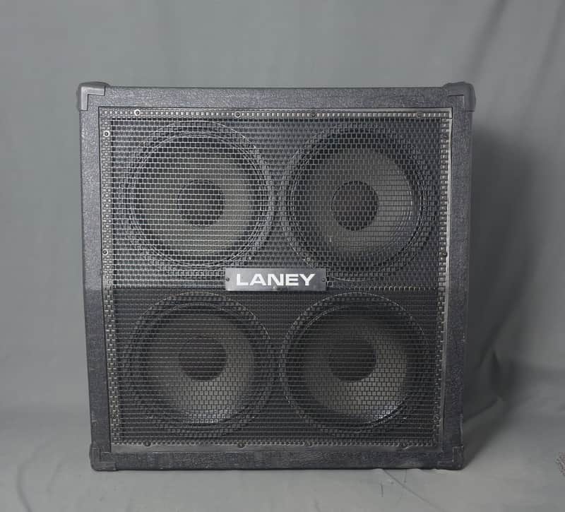 Vintage Laney AOR Pro-Tube 4x12 guitar cab / slant Celestion speakers image 1