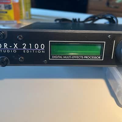 Applied Research & Technology DR-X 2100 multi effects rack unit w/ rack mount bolts/washers image 3