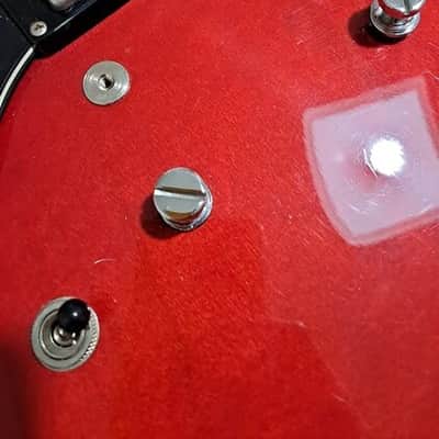 Epiphone soft brass 50 thumbwheels and posts adapters for ABR-1 bridge Les Paul Royal Mount 2026 - Nickel image 9