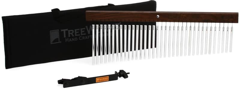 Treeworks TRE35kit Chimes Combo Kit - 35-bar Single Row with Mount and Bag image 1