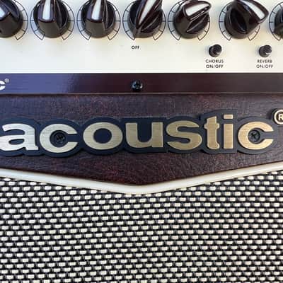 Acoustic A20 20W Acoustic Guitar Amplifier – Vintage-Styled Combo Amp with Chorus & Reverb image 5