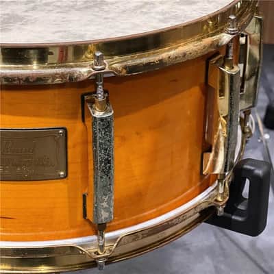 Pearl USED ​​Custom Classic One Piece Maple Snare Drum [14×6.5 / Made in Japan] image 2