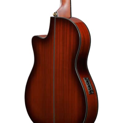 Ibanez GA35TCE GA Classical Acoustic Electric Guitar - Violin Sunburst image 6
