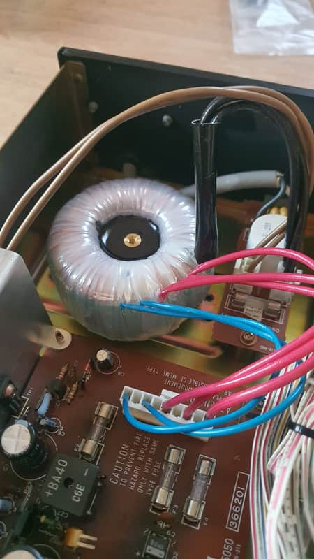Toroidal Transformer Upgrade for Akai VX90 image 1