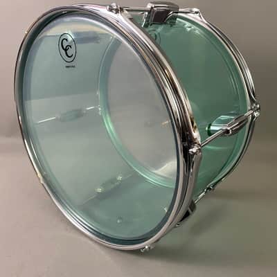 C&C USA CC Cardwell Acrylic Coke Bottle Green Tom Drum 6-Lug 9x13 Fully Original Complete Your Kit image 13