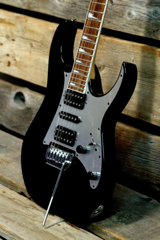 Ibanez GRG 150DX Black Night Electric Guitar | Reverb
