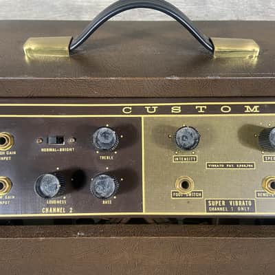 PANaramic (Magnatone) Custom 262 Super Vibrato - 1962 - 100% Original, Including Tubes! image 8