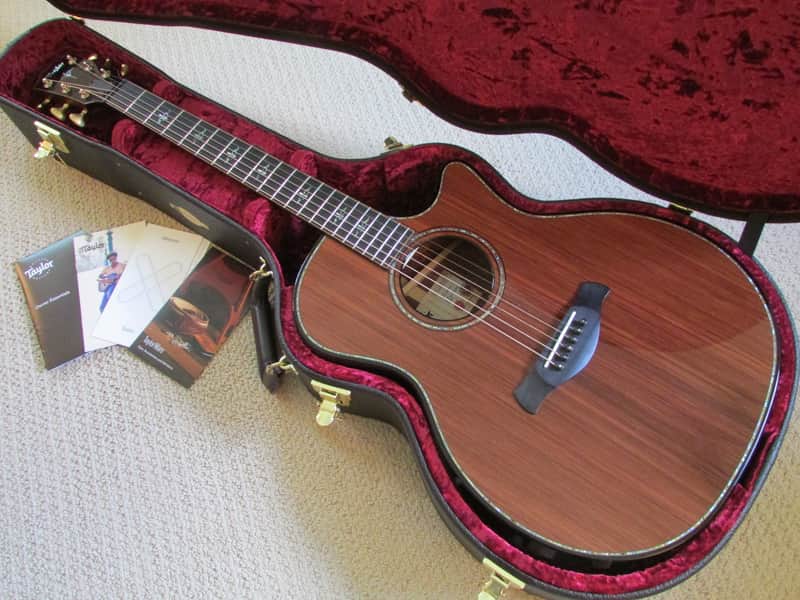 2025 Taylor 914ce Builders Edition Sinker Redwood Top NM/M image 1