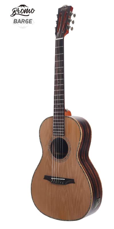 Bromo BAR 6 E SOLID TOP PARLOR SIZE ACOUSTIC GUITAR image 1