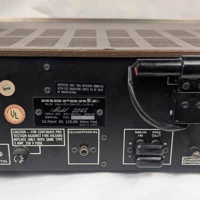 Marantz Model 2245 RARE CHAMPAGNE ENGRAVED - READ FULL DESCRIPTION & PHOTOS image 7