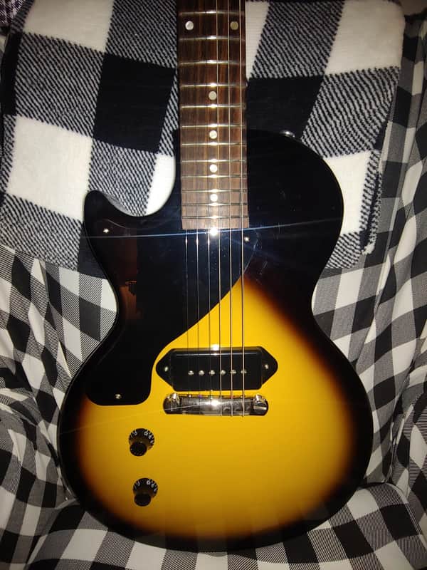 Left Handed 2018 Les Paul Jr. Single Cut Script Logo Limited Run. Case Included. image 1