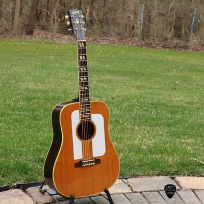 1963 Gibson FJN Folk Jumbo model image 9